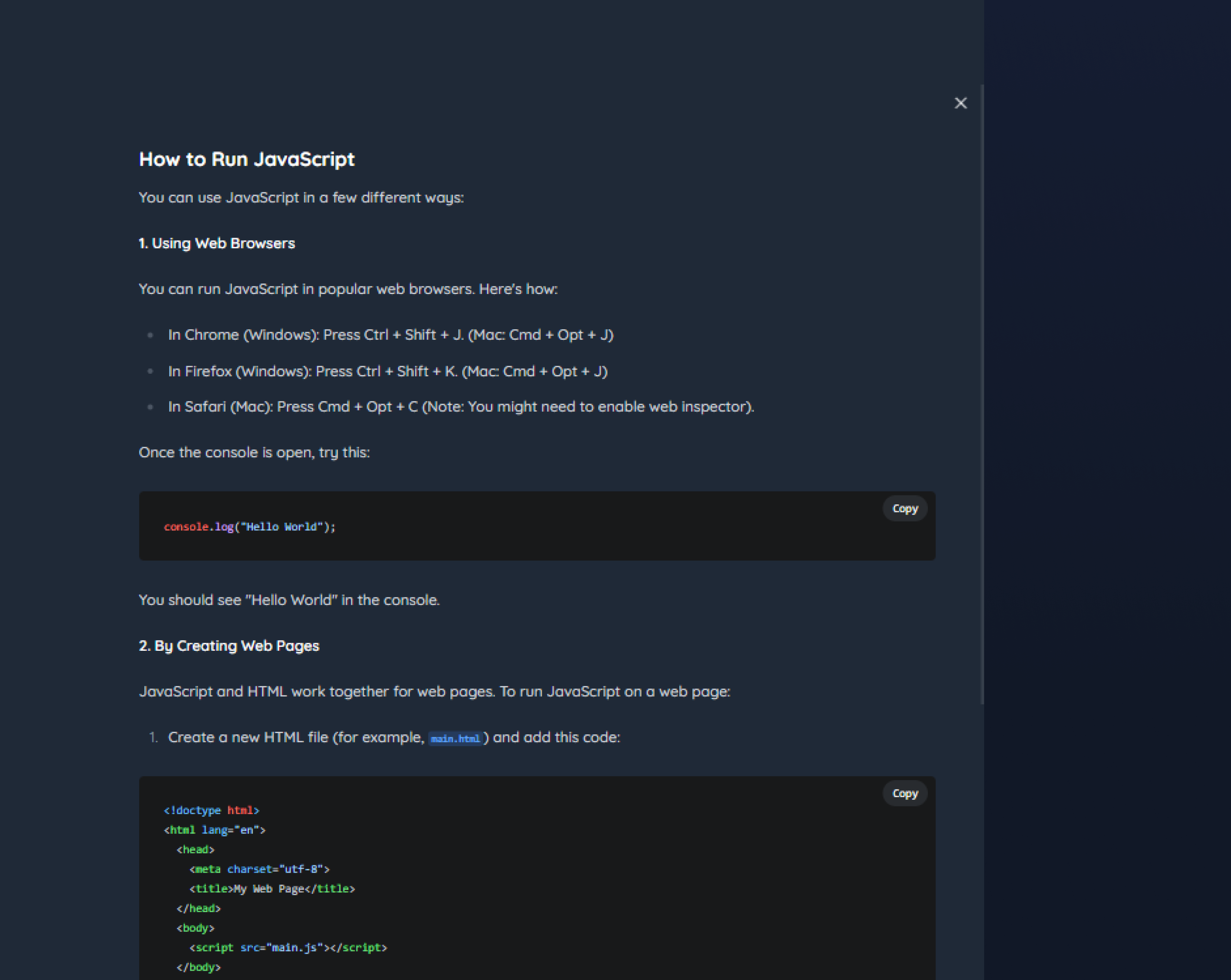 A Screenshot Of Fundamentals Course 1